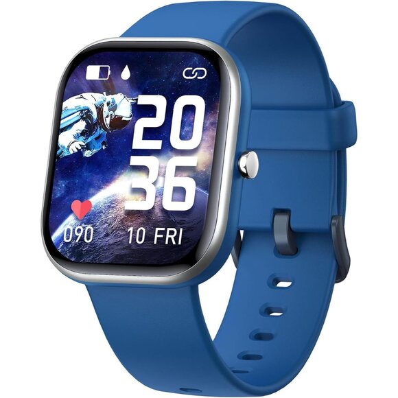 🆕 Kids Smart Watch Blue Fitness Activity Tracker Heart Rate Sleep Pedometers - Picture 1 of 14